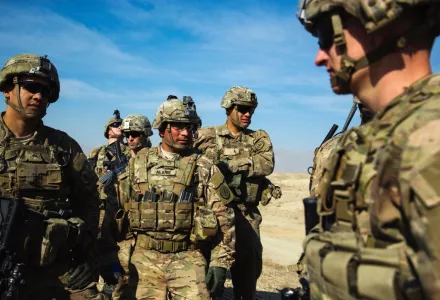 US troops in Afghanistan