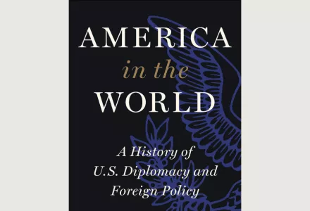 Book cover for America in the World: A History of U.S. Diplomacy and Foreign Policy