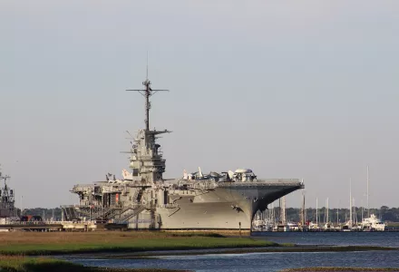 Ship at port