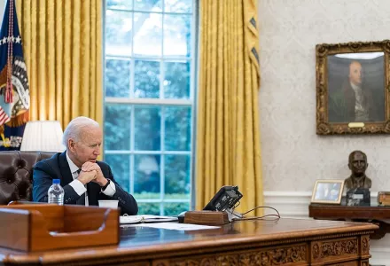 President Biden spoke with President Ghani on 14 April 2021, affirming U.S. support for continued development, humanitarian, and security assistance in Afghanistan and for a political settlement that lets the Afghan people live in peace.