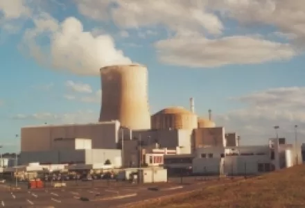 Civaux nuclear power plant in the department of Vienne, France, October 9, 2004.