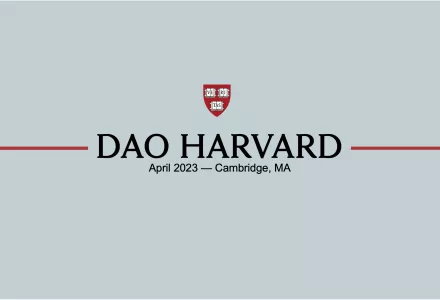 DAO Harvard Banner
