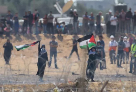 Violent Riots in the Gaza Strip, 11-May-2018