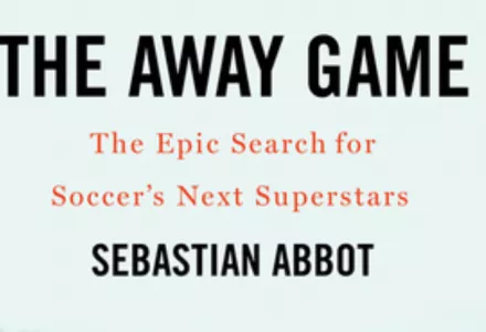 "The Away Game" book cover.