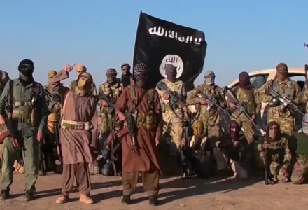 Extracted From an ISIS video message: "Strike [Their] Necks — Wilayat al Iraq" (May 2020)