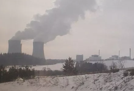 Temelín Nuclear Power Station in Czechia