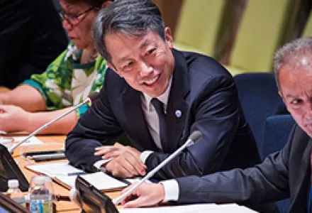 A Conversation with U.N. Under Secretary-General and High Representative for Disarmament Affairs Kim Won-soo