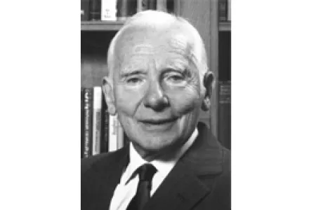 The eldest person to receive the Nobel Peace Prize, Joseph Rotblatt.