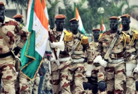 Mutiny in Cote d'Ivoire in January 2017
