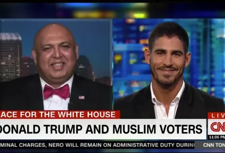 Journalist Ahmed Shihab-Eldin featured on CNN Tonight with Don Lemon. WarnerMedia.