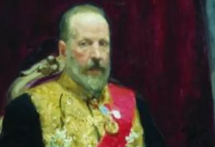 Portrait by Ilya Repin of Russian Finance Minister Sergei Witte, 1903