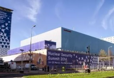 The World Forum Convention Center during the 2014 Nuclear Security Summit, March 21, 2014.