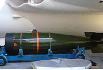 A Yellow Sun, the first British operational high-yield strategic nuclear weapon.