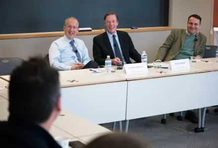 Lord Peter Ricketts, Nicholas Burns, and Radek Sikorski