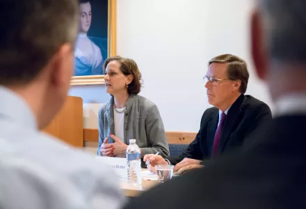 Anne Applebaum and Nicholas Burns