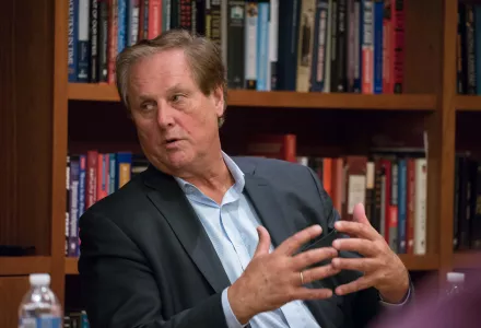 William Drozdiak, former Foreign Editor for the Washington Post, talks at the Future of Diplomacy Project