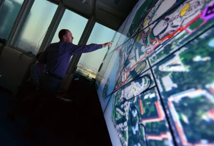 Satellite Imagery facilities at the IAEA Department of Safeguards, March 2015.