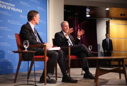 Michael Froman and Nicholas Burns