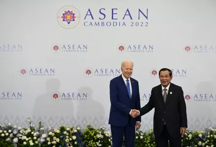 U.S. President Joe Biden in Cambodia for 2022 Asean Summit.
