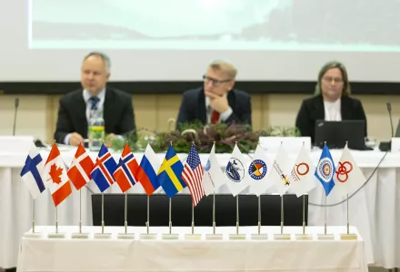flags of the Arctic Council