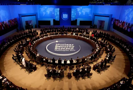 The Nuclear Security Summit in Washington in 2010 (Chuck Kennedy/White House via Flickr).