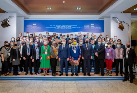 delegates to Senior Arctic Official meeting in Salekhard December 2021