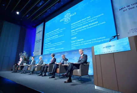 Arctic ambassadors from the five Asian observer governments