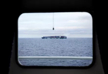 China Shipping Line cargo ship