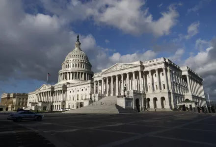 The Capitol is seen in Washington, Tuesday, May 2, 2017. Erasing the threat of a disruptive government shutdown, the White House and top lawmakers endorsed a $1.1 trillion spending bill to carry the nation through September, an agreement underscoring that Democrats retain considerable clout in Donald Trump's turbulent presidency. (AP Photo/Carolyn Kaster)