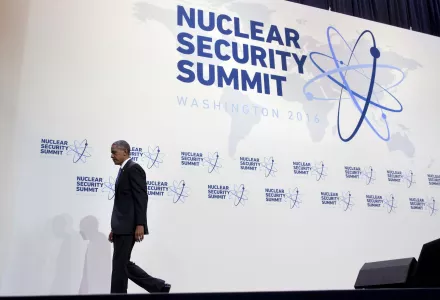 President Obama at the 2016 Nuclear Security Summit in Washington, D.C. (AP Photo/Jacquelyn Martin)