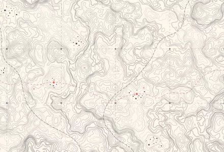 A map illustration with various borders