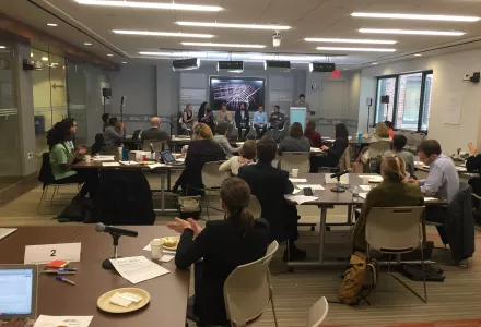 A photo from the Data Privacy Workshop