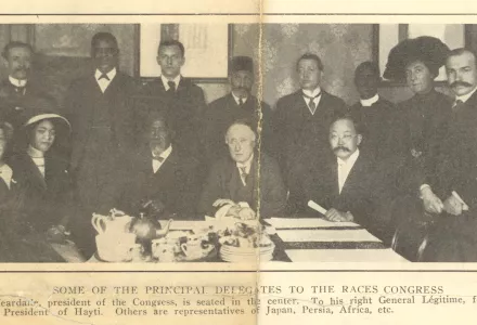 The first Universal Races Congress, August 24, 1911.