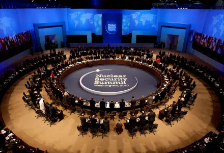 The 2010 Nuclear Security Summit in Washington, D.C.