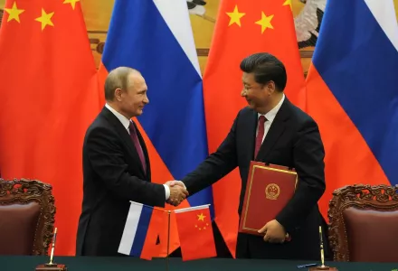 Vladimir Putin and President of the People’s Republic of China Xi Jinping held talks in Beijing, June 25, 2016.