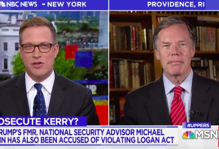 Ambassador Nicholas Burns on MSNBC