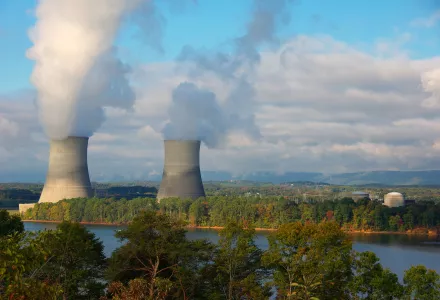 Sequoyah Nuclear Power Plant near Chattanooga, Tennessee.