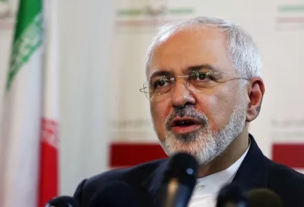 Iranian Foreign Minister Mohammad Javad Zarif (Bilal Hussein/AP)