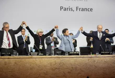 Adoption of the Paris Agreement 