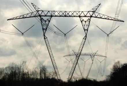 high voltage power lines