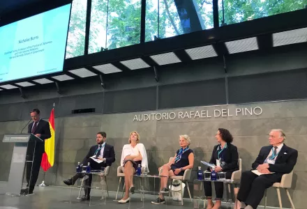 Ambassador (ret.) Nicholas Burns delivers a speech on "The Transatlantic Relationship in Crisis."