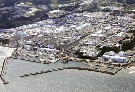 The Fukushima Daiichi nuclear power plant in Fukushima, northern Japan, on Thursday, Aug. 24, 2023.