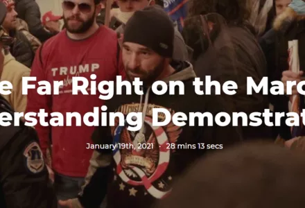 The Far Right on the March logo