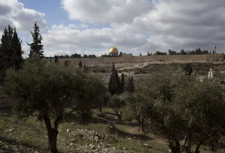 A view of Jerusalem's Old City