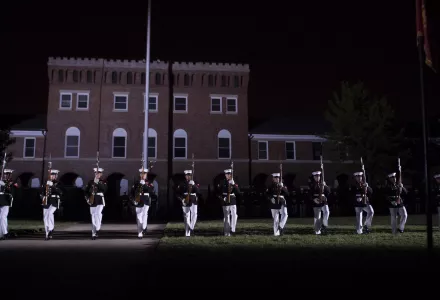 The Final Marine Corps Evening Parade of 2016 | The Belfer Center for ...
