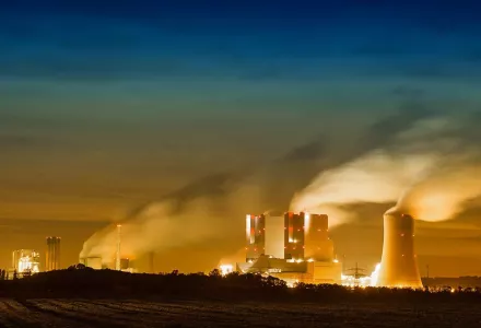 Power plant emissions