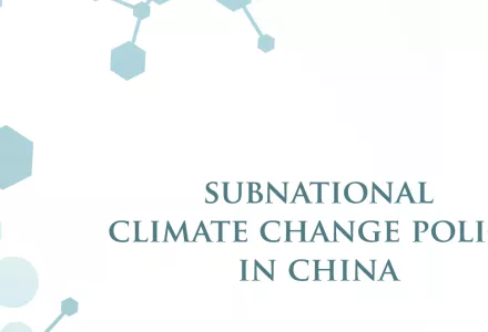 Subnational Climate Change Policy in China front cover crop