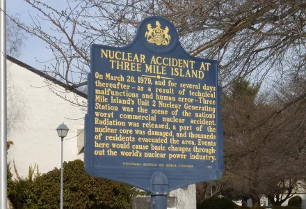 A sign in Middletown, Pennsylvania 