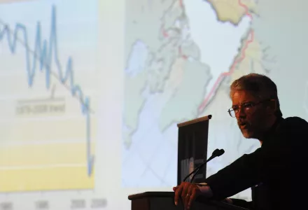 John Holdren delivers World Maritime Day keynote. 