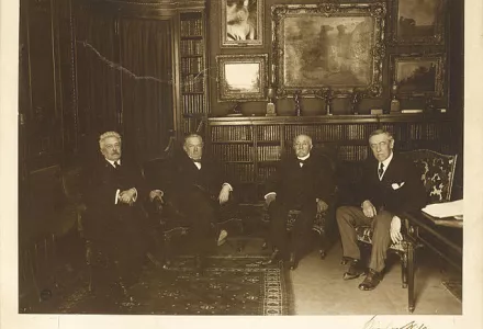 Paris Peace Conference 1919 with the Big Four